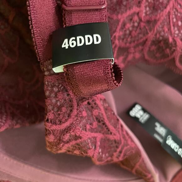 Torrid NWT Lightly Lined Everyday Wire-Free Bra Red 360° Back Smoothing 46DDD - Picture 7 of 11